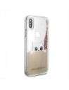 Hurtownia GSM - Karl Lagerfeld KLHCPXPABGNU iPhone X rozie-aurie/case din metal lichid cu sclipici - KLD214RS - {ean13} - Hurt
