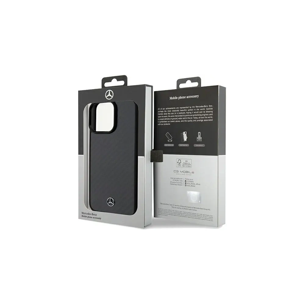 Hurtownia GSM - Mercedes MEHCP15XRCABK Apple iPhone 15 Pro Max Hartschale Carbonfaser Dynamisch schwarz - MRS156 - {ean13} - Hurt