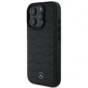 Hurtownia GSM - Etui Mercedes MEHCP16L23RWRSK Apple iPhone 16 Pro hardcase MB Waves Leather czarny/black - MRS158 - {ean13} - Hurt