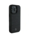 Hurtownia GSM - Mercedes MEHCP16L23RWRSK Apple iPhone 16 Pro keménytok MB Waves Leather fekete - MRS158 - {ean13} - Hurt
