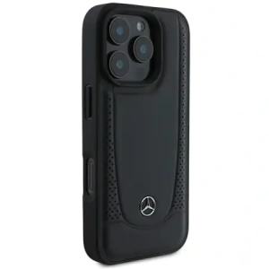 Hurtownia GSM - Etui Mercedes MEHCP16LARMBK Apple iPhone 16 Pro hardcase Leather Urban czarny/black - MRS159 - {ean13} - Hurt