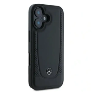 Hurtownia GSM - Etui Mercedes MEHCP16SARMBK Apple iPhone 16 hardcase Leather Urban czarny/black - MRS160 - {ean13} - Hurt