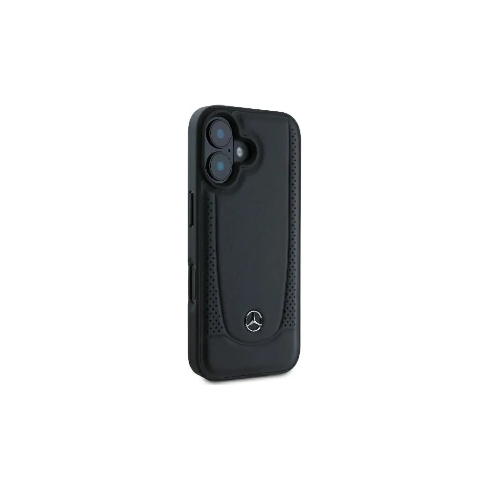 Hurtownia GSM - Etui Mercedes MEHCP16SARMBK Apple iPhone 16 hardcase Leather Urban czarny/black - MRS160 - {ean13} - Hurt