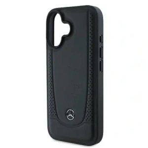 Hurtownia GSM - Etui Mercedes MEHCP16SARMBK Apple iPhone 16 hardcase Leather Urban czarny/black - MRS160 - {ean13} - Hurt