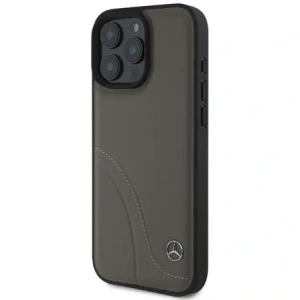 Hurtownia GSM - Etui Mercedes MEHCP16X23RBCSB Apple iPhone 16 Pro Max hardcase MB Curved Stitches Leather brązowy/brown - MRS161 - {ean13} - Hurt