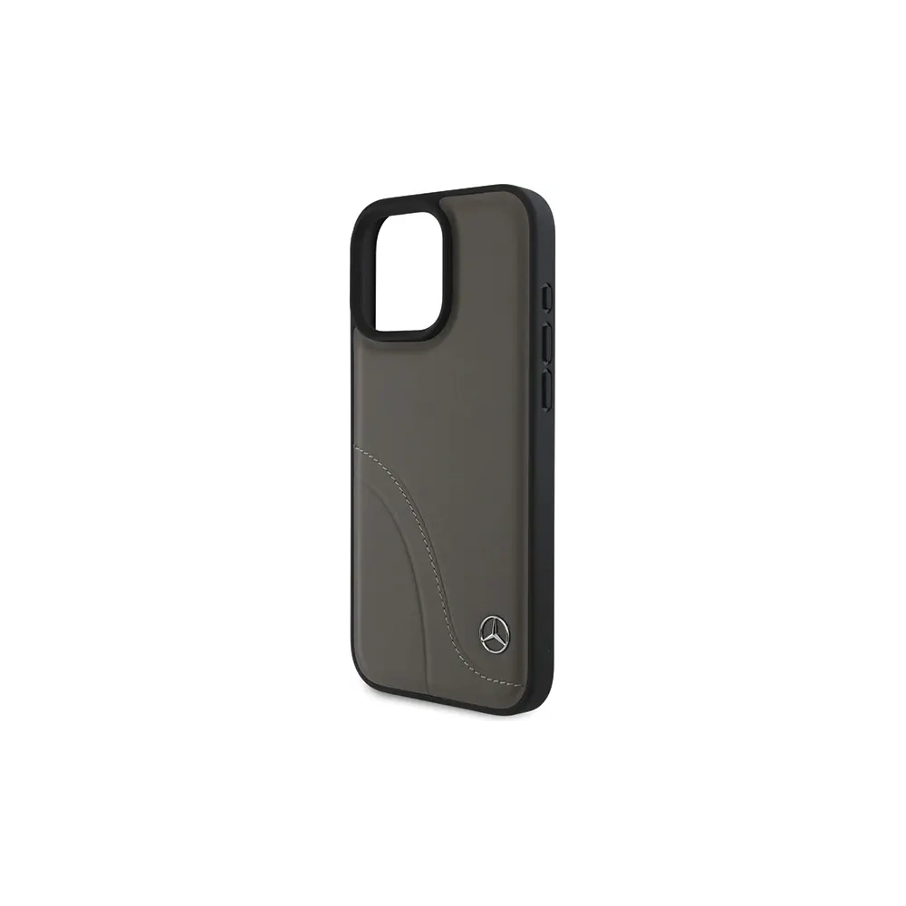 Hurtownia GSM - Mercedes MEHCP16X23RBCSB Apple iPhone 16 Pro Max Hardcase MB Curved Stitches Leder braun - MRS161 - {ean13} - Hurt