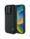 Mercedes MEHCP16X23RBCSK Apple iPhone 16 Pro Max kemény tok MB Ívelt Varrott Bőr fekete