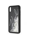 Hurtownia GSM - Karl Lagerfeld KLHCPXPH2IR iPhone X/Xs czarny/black Glitter Signature - Glow in the dark - KLD215BLK - {ean13} - Hurt