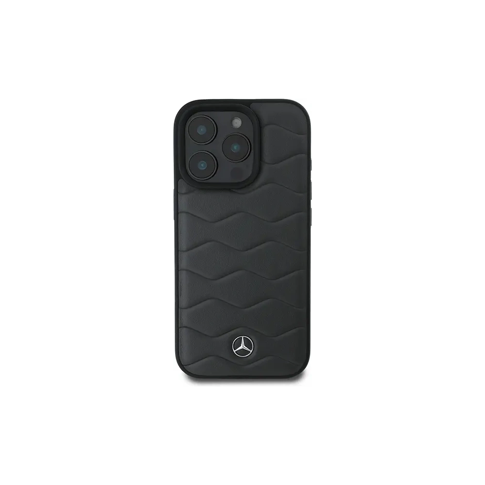 Hurtownia GSM - Mercedes MEHCP16X23RWRSA Apple iPhone 16 Pro Max hardcase din piele MB Waves gri antracit - MRS163 - {ean13} - Hurt