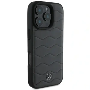 Hurtownia GSM - Etui Mercedes MEHCP16X23RWRSA Apple iPhone 16 Pro Max hardcase MB Waves Leather antracyt szary/antracite grey - MRS163 - {ean13} - Hurt