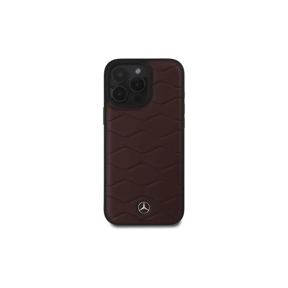 Hurtownia GSM - Mercedes MEHCP16X23RWRSR Apple iPhone 16 Pro Max Hartschale MB Waves Leder rot - MRS164 - {ean13} - Hurt