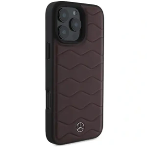 Hurtownia GSM - Etui Mercedes MEHCP16X23RWRSR Apple iPhone 16 Pro Max hardcase MB Waves Leather czerwony/red - MRS164 - {ean13} - Hurt