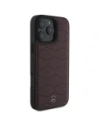 Wholesale Mercedes MEHCP16X23RWRSR Apple iPhone 16 Pro Max hardcase MB Waves Leather red - MRS164 - {ean13} - Hurt