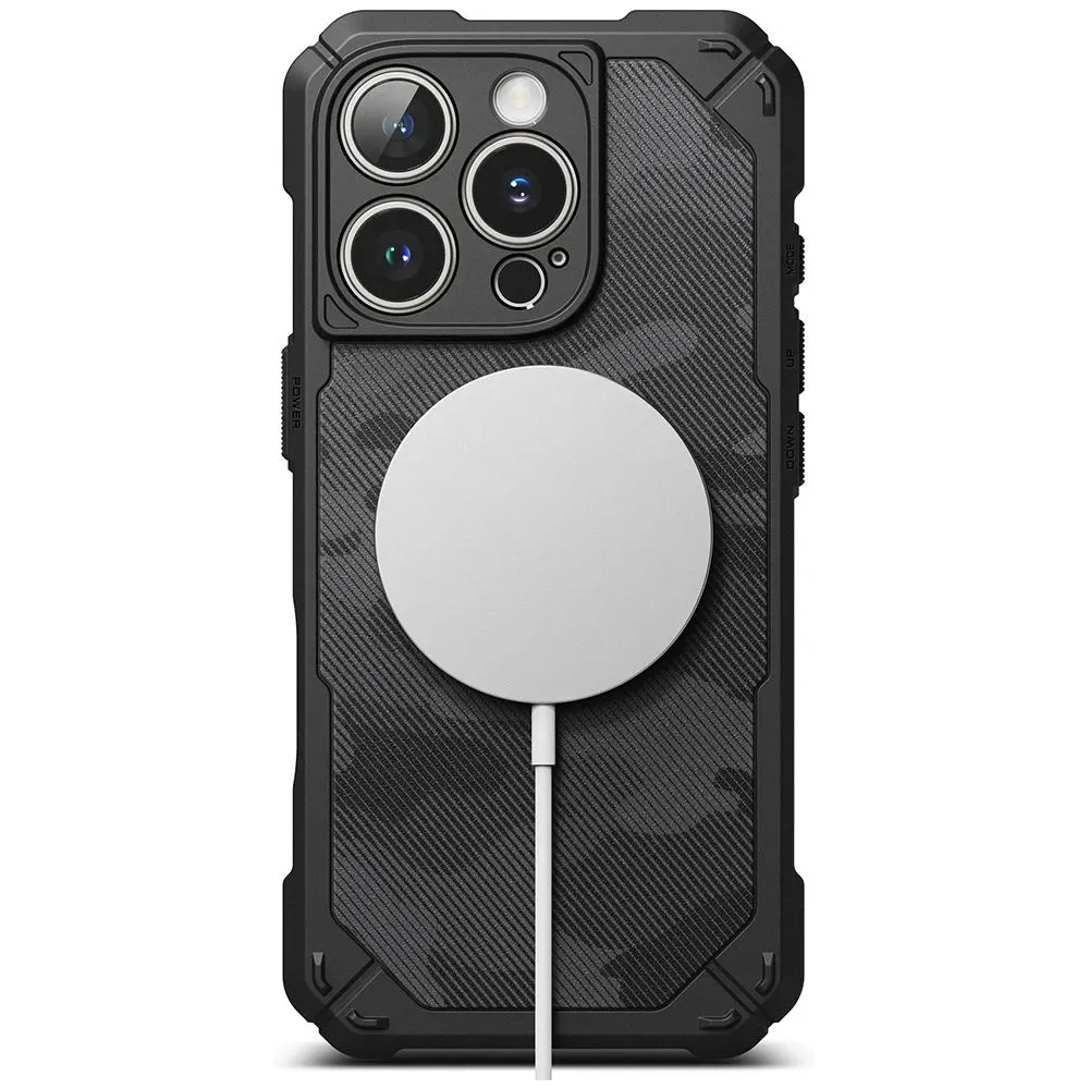 Hurtownia GSM - Etui Ringke Rugged Gear Magnetic MagSafe Apple iPhone 16 Pro Max Camo Black - RGK11671 - {ean13} - Hurt