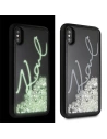 Hurtownia GSM - Karl Lagerfeld KLHCPXPH2IR iPhone X/Xs czarny/black Glitter Signature - Glow in the dark - KLD215BLK - {ean13} - Hurt