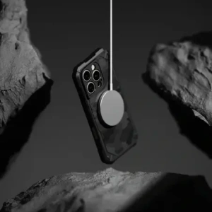 Ringke Strapabíró Felszerelés Magnetic MagSafe Apple iPhone 16 Pro Max Camo Fekete