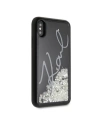 Hurtownia GSM - Karl Lagerfeld KLHCPXPH2IR iPhone X/Xs czarny/black Glitter Signature - Glow in the dark - KLD215BLK - {ean13} - Hurt