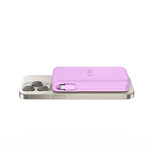 Powerbank Tech-Protect PB31 LifeMag MagSafe 10000mah 15W Lavender