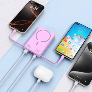 Hurtownia GSM - Tech-Protect PB31 LifeMag MagSafe 10000mah Powerbank 15W Lavendel - THP3429 - {ean13} - Hurt