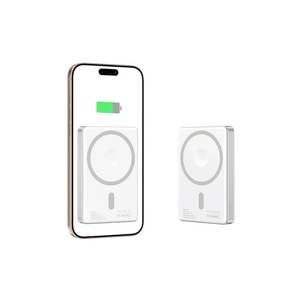 Hurtownia GSM - Tech-Protect PB33 LifeMag MagSafe 5000mah powerbank 15W Argintiu - THP3430 - {ean13} - Hurt
