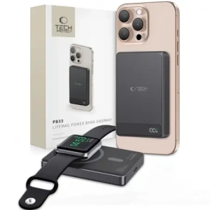 Hurtownia GSM - Tech-Protect PB33 LifeMag MagSafe 5000mah powerbank 15W Negru - THP3431 - {ean13} - Hurt