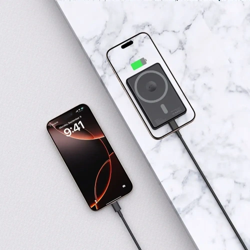 Powerbank Tech-Protect PB33 LifeMag MagSafe 5000mah 15W Black