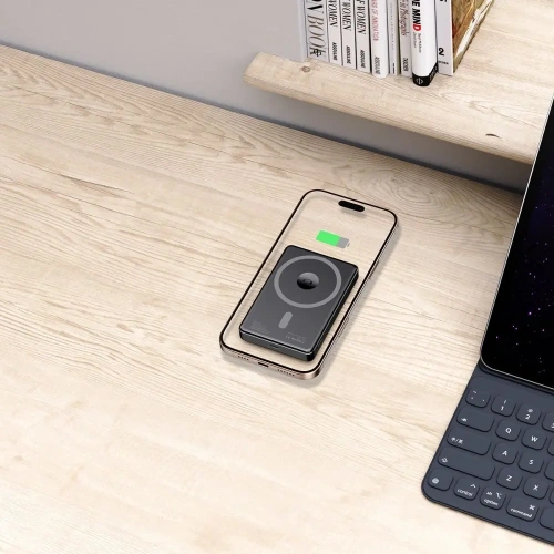 Powerbank Tech-Protect PB33 LifeMag MagSafe 5000mah 15W Black