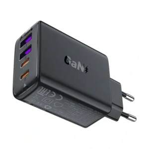 Wholesale Acefast A61 GaN 4-port charger 2xUSB-A, 2xUSB-C PD 45W EU (black) - ACE89 - {ean13} - Hurt