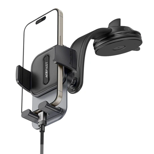 Uchwyt samochodowy na deskę rozdzielczą Acefast D26 (czarny)