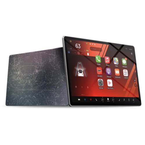 Folia ceramiczna GrizzGlass CarDisplay Protection do Kia Stonic 8" 2024-2025 [2w1]