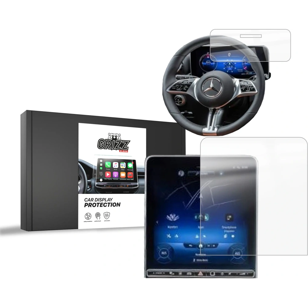 Hurtownia GSM - Protecție pentru CarDisplay Ceramic GrizzGlass Mercedes S Klasa W223 Sensor 2020-2024 [2in1] - GRZ11840 - {ean13} - Hurt