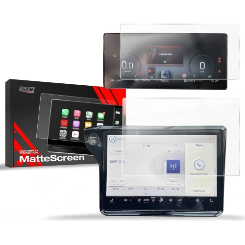 Folia matowa GrizzGlass CarDisplay Protection do Ford Puma 12" 2024-2025 [2w1]
