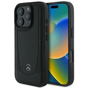 Hurtownia GSM - Etui Mercedes MEHCP16XARMBK Apple iPhone 16 Pro Max hardcase Leather Urban czarny/black - MRS165 - {ean13} - Hurt