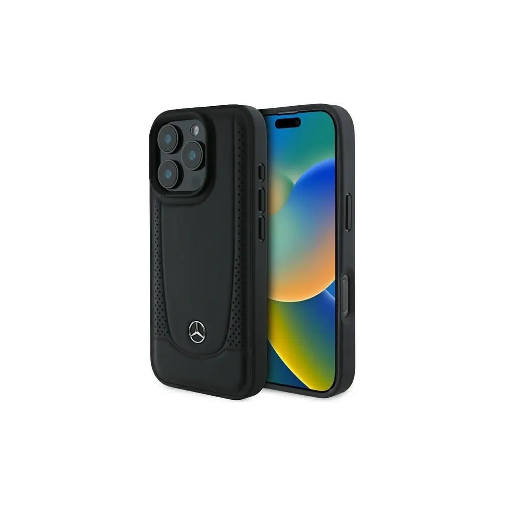 Hurtownia GSM - Mercedes MEHCP16XARMBK Apple iPhone 16 Pro Max Hardcase Leder Urban czarny/schwarz - MRS165 - {ean13} - Hurt