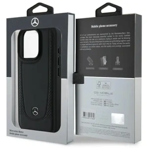 Hurtownia GSM - Etui Mercedes MEHCP16XARMBK Apple iPhone 16 Pro Max hardcase Leather Urban czarny/black - MRS165 - {ean13} - Hurt