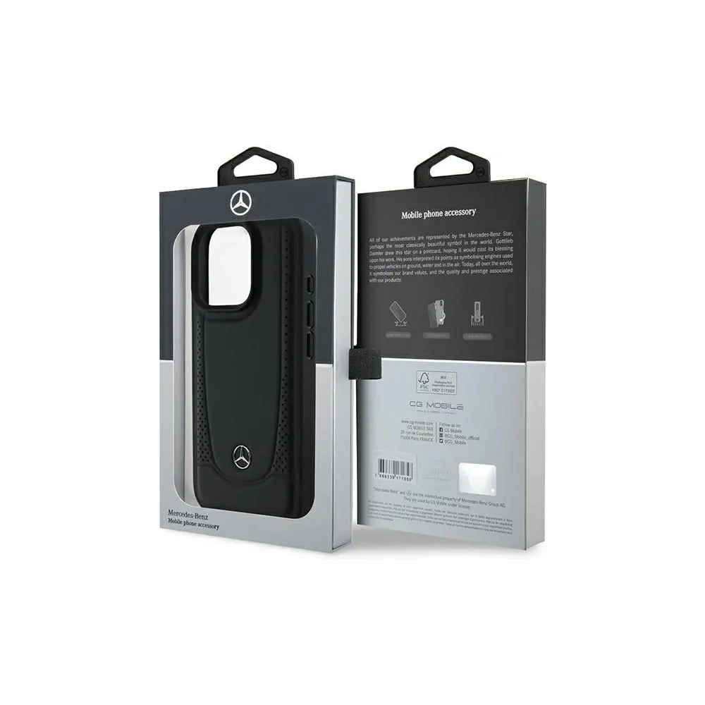 Hurtownia GSM - Mercedes MEHCP16XARMBK Apple iPhone 16 Pro Max kemény tok Bőr Városi fekete/black - MRS165 - {ean13} - Hurt