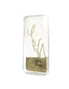 Hurtownia GSM - Karl Lagerfeld KLHCPXSGGO iPhone X/Xs złoty/gold gold hard case Signature Liquid Glitter - KLD218GLD - {ean13} - Hurt