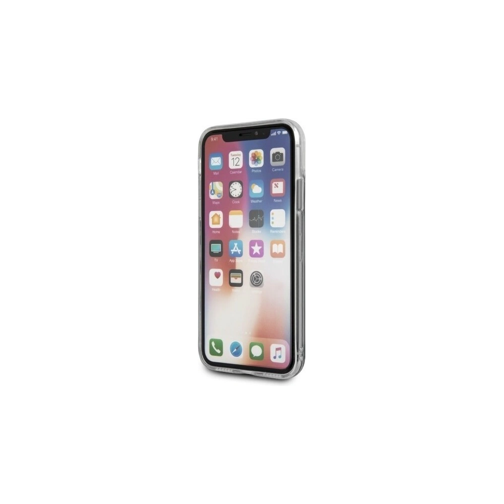 Hurtownia GSM - Karl Lagerfeld KLHCPXSGPI iPhone X/Xs różowo-złoty/pink gold hard case Signature Liquid Glitter - KLD219RS - {ean13} - Hurt