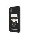 Hurtownia GSM - Karl Lagerfeld KLHCPXSLFKBK iPhone X/Xs hardcase czarny/black Silicone Iconic - KLD222BLK - {ean13} - Hurt