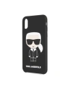 Hurtownia GSM - Karl Lagerfeld KLHCPXSLFKBK iPhone X/Xs hardcase czarny/black Silicone Iconic - KLD222BLK - {ean13} - Hurt