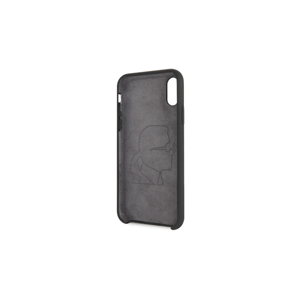 Hurtownia GSM - Karl Lagerfeld KLHCPXSLFKBK iPhone X/Xs hardcase czarny/black Silicone Iconic - KLD222BLK - {ean13} - Hurt