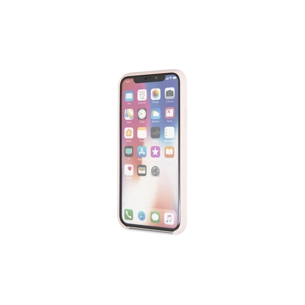 Wholesale Karl Lagerfeld KLHCPXSLFKPI iPhone X/Xs hardcase light pink Silicone Iconic - KLD223PNK - {ean13} - Hurt