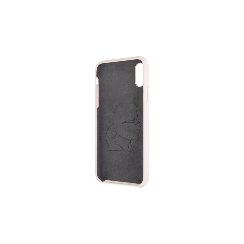 Hurtownia GSM - Karl Lagerfeld KLHCPXSLFKPI iPhone X/Xs hardcase jasnoróżowy/light pink Silicone Iconic - KLD223PNK - {ean13} - Hurt