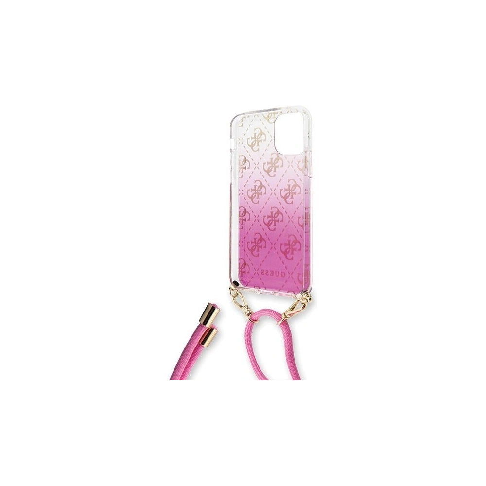 Wholesale Guess GUHCN65WO4GPI iPhone 11 Pro Max pink hard case 4G Gradient - GUE301PNK - {ean13} - Hurt