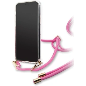 Etui Guess GUHCN65WO4GPI Apple iPhone 11 Pro Max różowy/pink hard case 4G Gradient