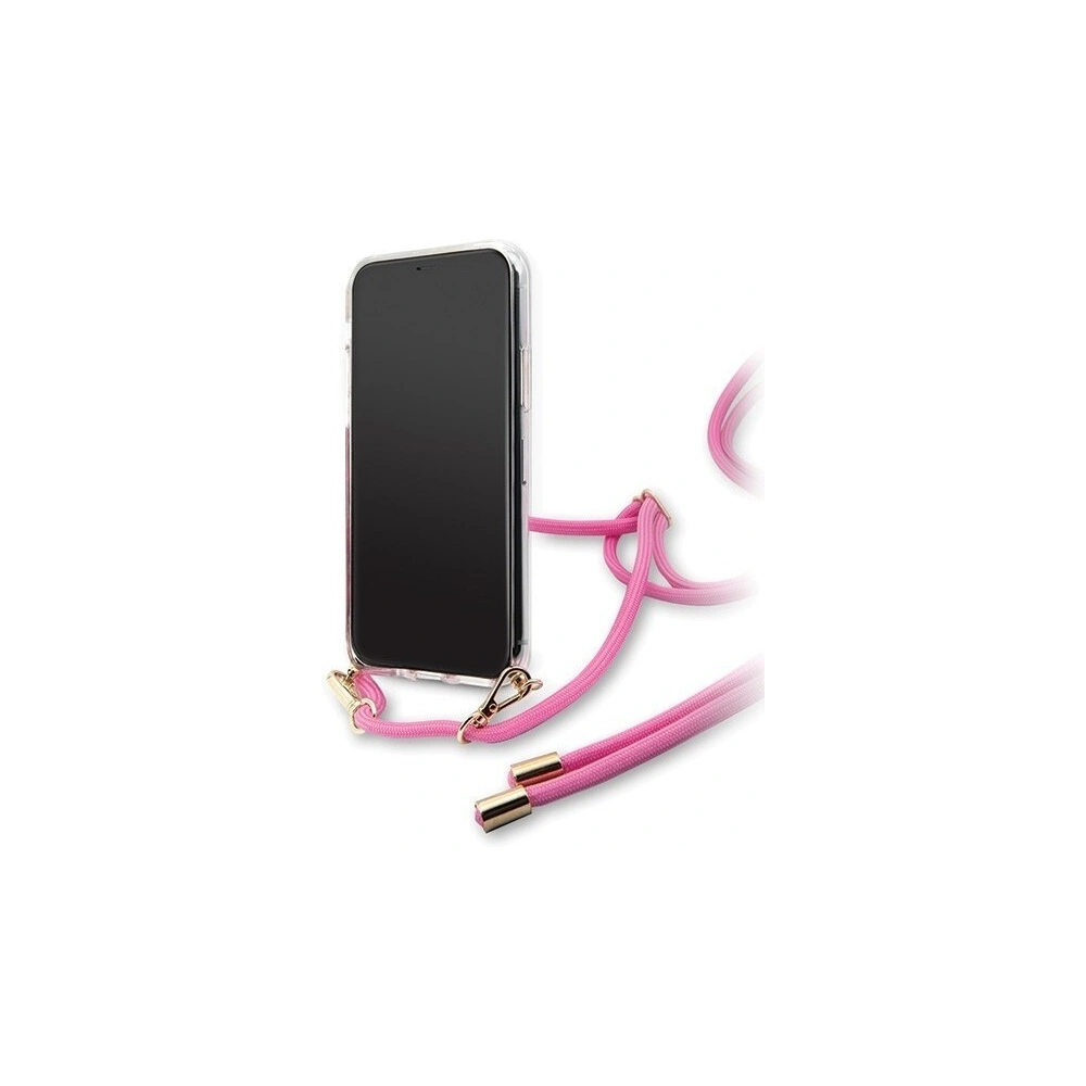 Wholesale Guess GUHCN65WO4GPI iPhone 11 Pro Max pink hard case 4G Gradient - GUE301PNK - {ean13} - Hurt