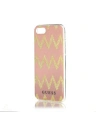 Etui Guess GUHCP7CGPI Apple iPhone SE 2022/SE 2020/8/7 pink hardcase Ethnic Chic Chevron 3D