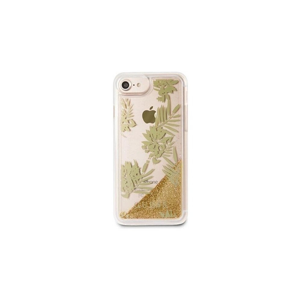 Hurtownia GSM - Etui Guess GUHCP7GLUPRG Apple iPhone SE 2022/SE 2020/8/7 różowo-złoty/rose gold hard case Palm Springs Glitter Liquid - GUE306RS - {ean13} - Hurt