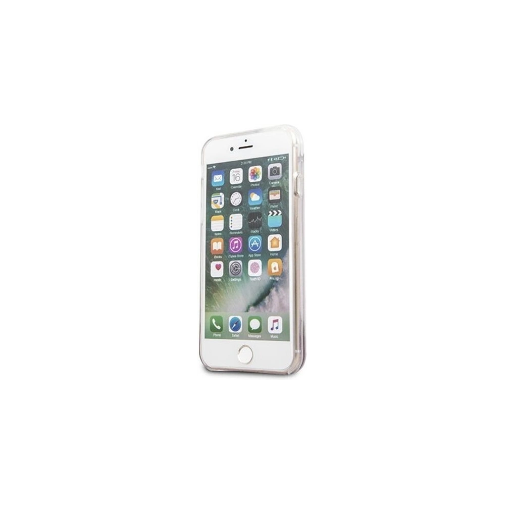 Hurtownia GSM - Etui Guess GUHCP7GLUPRG Apple iPhone SE 2022/SE 2020/8/7 różowo-złoty/rose gold hard case Palm Springs Glitter Liquid - GUE306RS - {ean13} - Hurt