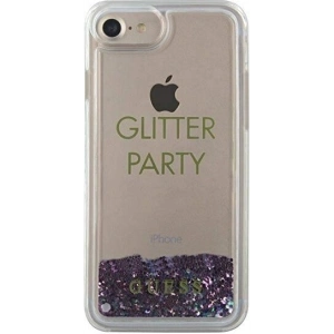 Hurtownia GSM - Etui Guess GUHCP7GLUQPU Apple iPhone SE 2022/SE 2020/8/7 fioletowy/purple hard case Liquid Glitter Party - GUE308PRP - {ean13} - Hurt